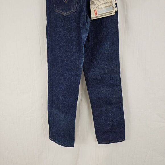 Vintage Levis June 1988 Student W25 L28 Dark Wash Nwt Jeans - Picture 6 of 10